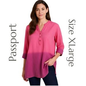 Passport - Women's Ombre Tunic - Size XLarge - NWT